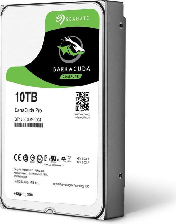 Image du produit Seagate BarraCuda Pro (10 To, 3.5", CMR)