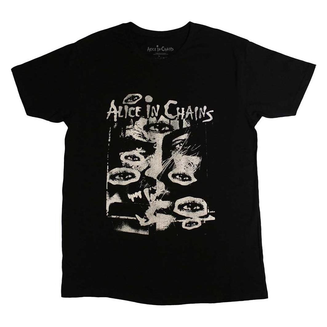 Alice In Chains, Herren, Shirts, All Eyes, Schwarz, (L)