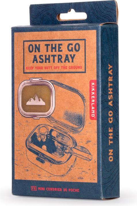 Immagine prodotto Kikkerland Mountains On The Go Ashtray