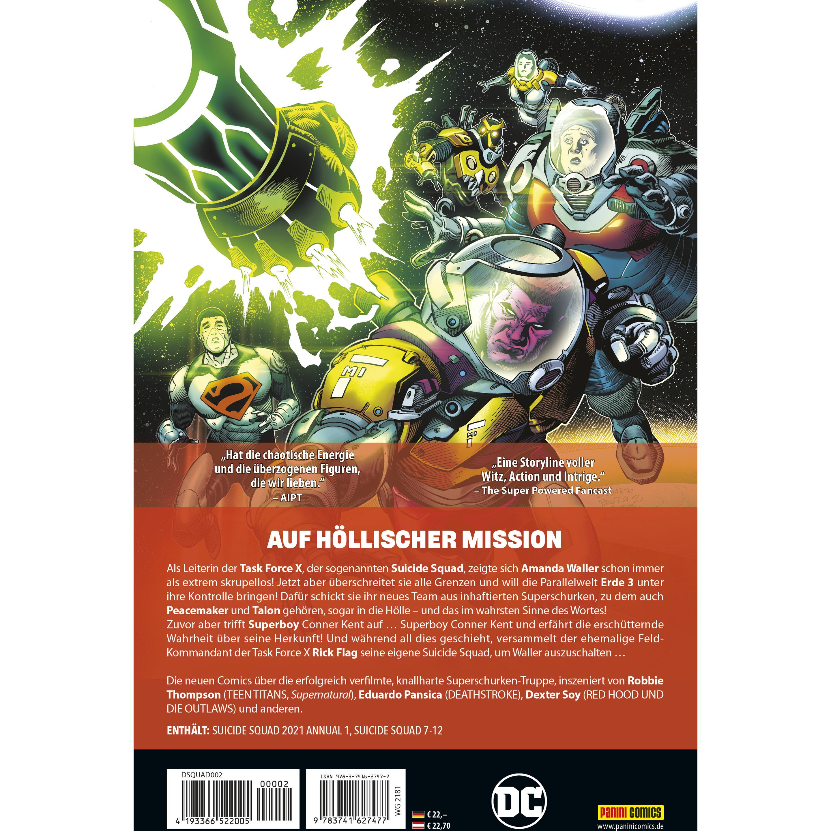 Thumbnail - Suicide Squad, Belletristik von Eduardo Pansica, Dennis Hopeless, Robbie Thompson