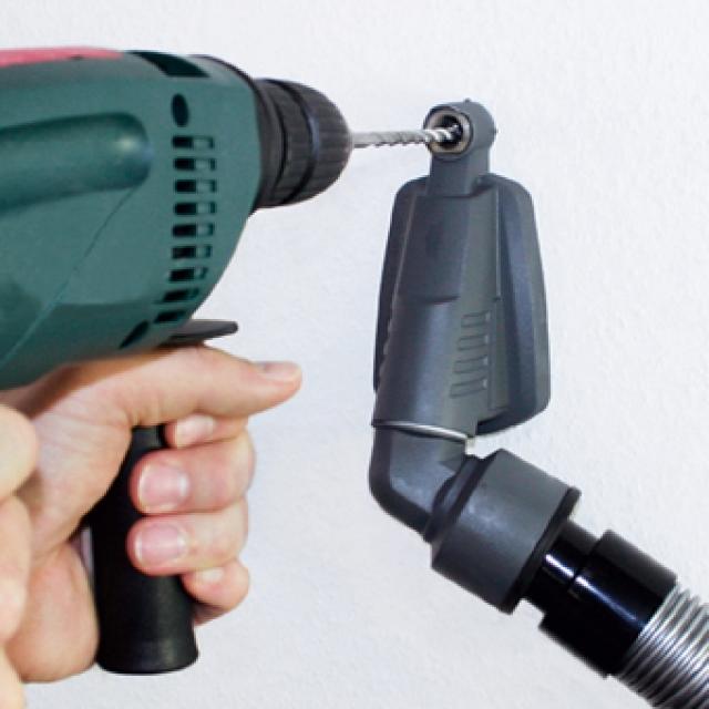 Actual product image starmix Drill dust vacuuming attachment, for all commercially available vacuum hoses