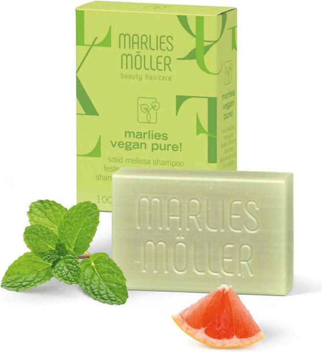 Produktbild Marlies Möller Vegan Pure Solid Melissa Shampoo (Festes Shampoo, 100 g)