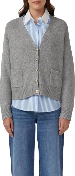 Produktbild s.Oliver Strickjacke Oversized Strickjacke mit dekorativen Knöpfen (40)