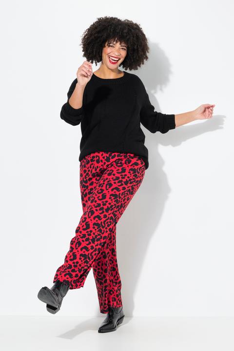 Actual product image Angel of Style Hose, weit und gerade, Animal-Print, Elastikbund (50)