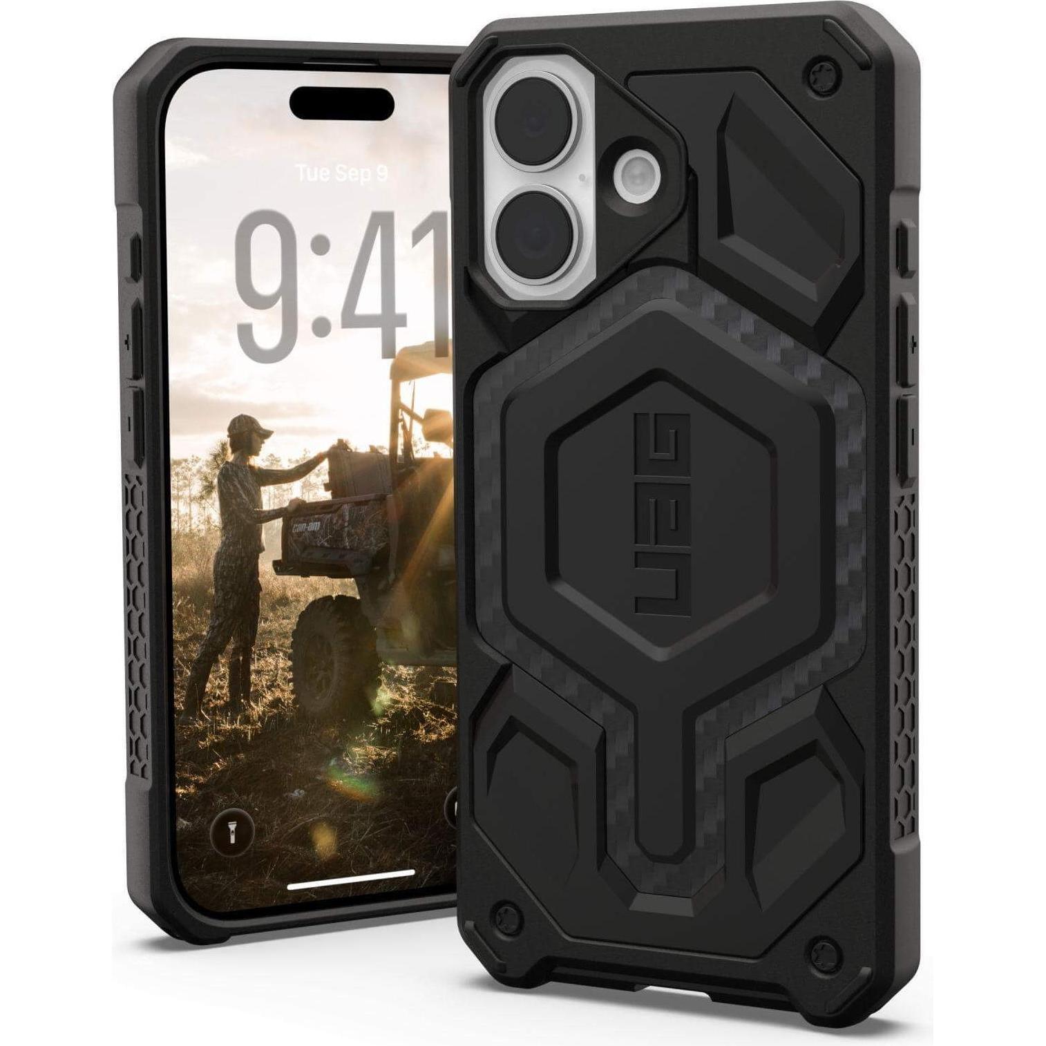 UAG Monarch Pro MagSafe (Apple iPhone 17), Cover smartphone, Nero