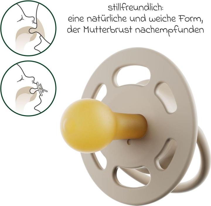 Produktbild NIP Schnuller Schnuller 4er Pack Cherry - Latex ab 6 M (4x)