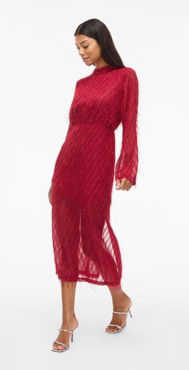 Produktbild Vila VIFEATHER Langarm Maxikleid (42)