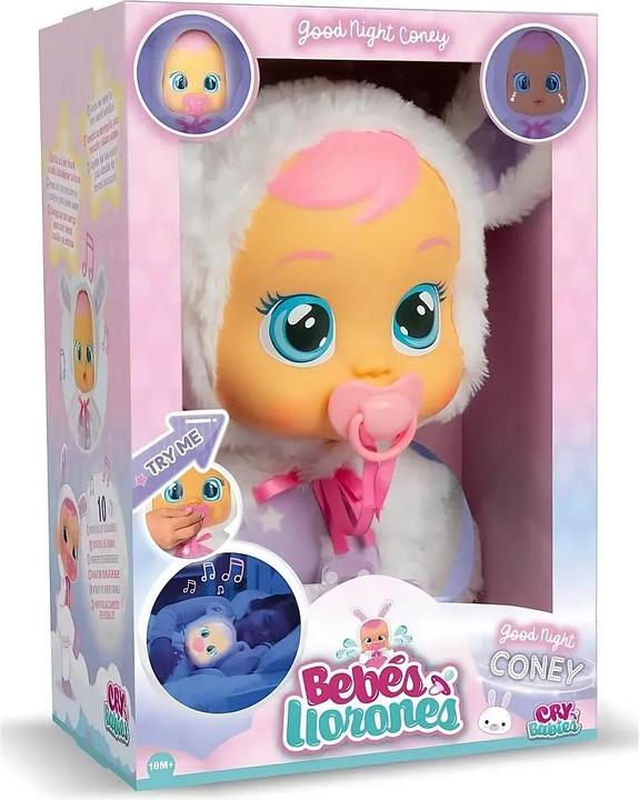 Actual product image Cry Babies Sleep tight Coney