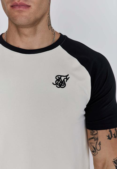 Actual product image Siksilk T-Shirt Raglan T-Shirt (S)