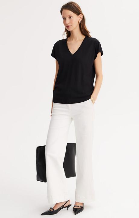 Actual product image Anne Weyburn T-Shirt mit V-Ausschnitt (34)