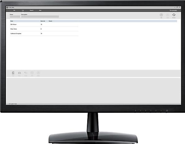 Actual product image Safescan TimeMoto TM-818