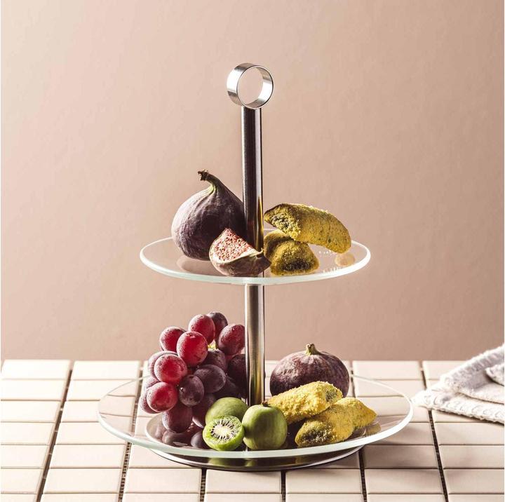 Actual product image Leonardo Etagere Cena 2-teilig, Silber
