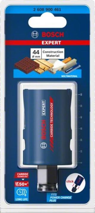 Produktbild Bosch Professional Zubehör EXPERT Construction Material Lochsäge, 44 x 60 mm (4 Zoll, 1 3)