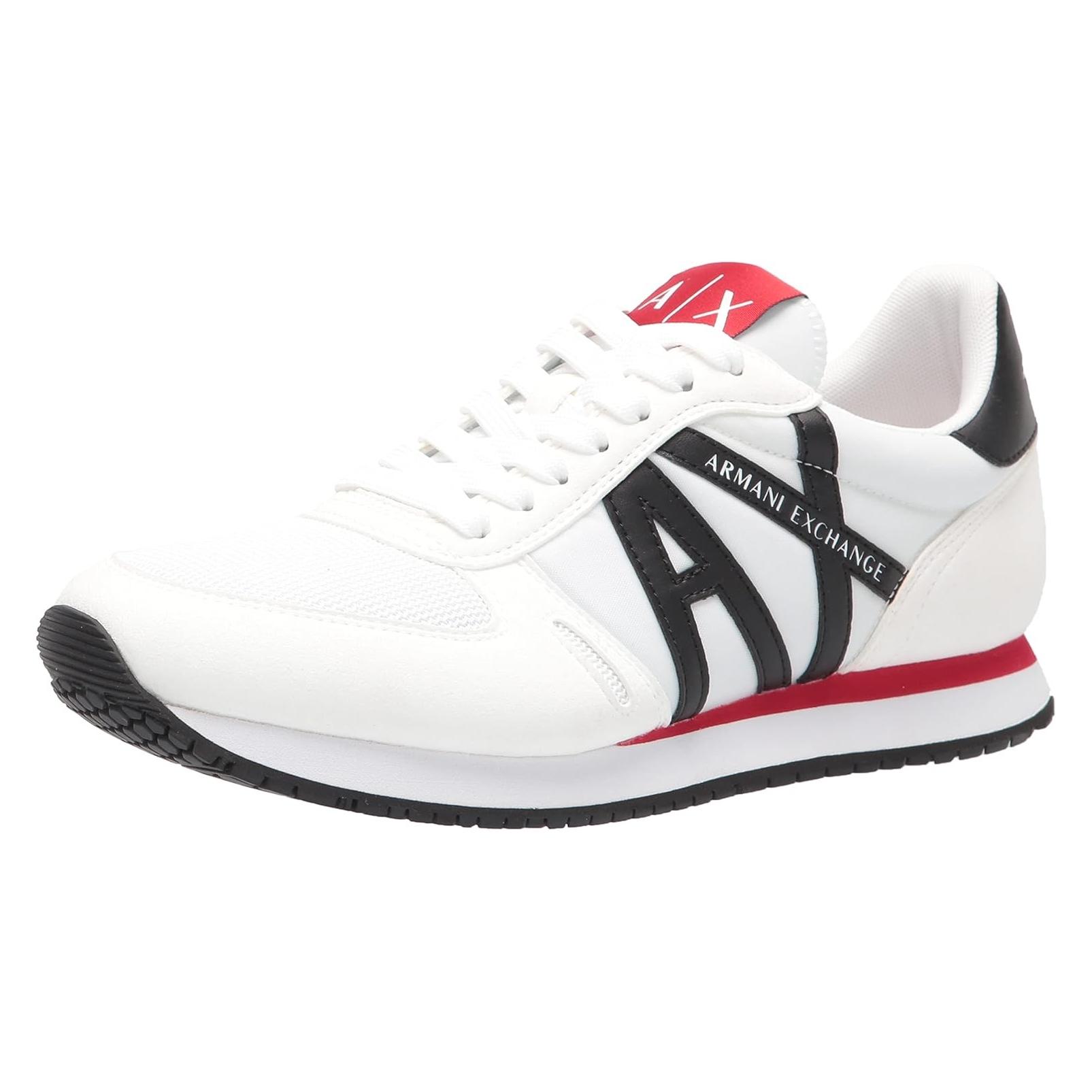 Giorgio Armani, Herren, Sneakers, Sneaker Sportlich - 7241, Weiss, (41)