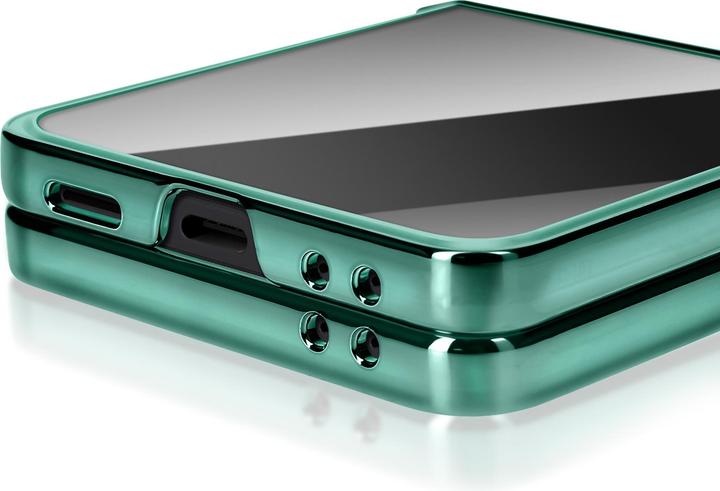 Produktbild Avizar Hülle Galaxy Z Flip 7 Chrom Design (Samsung Galaxy Z Flip7)