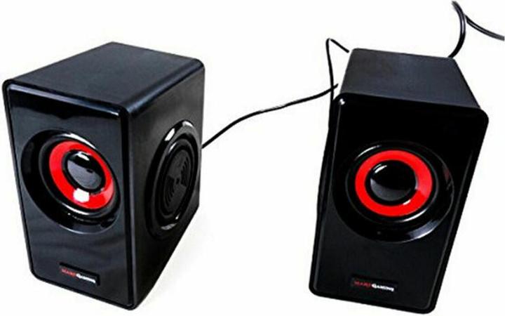 Productafbeelding Mars Gaming Gaming luidsprekers MS1 Zwart Rood