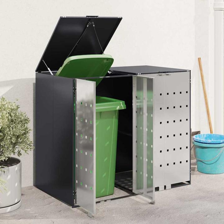 Produktbild vidaXL Rollbehälterlagerung