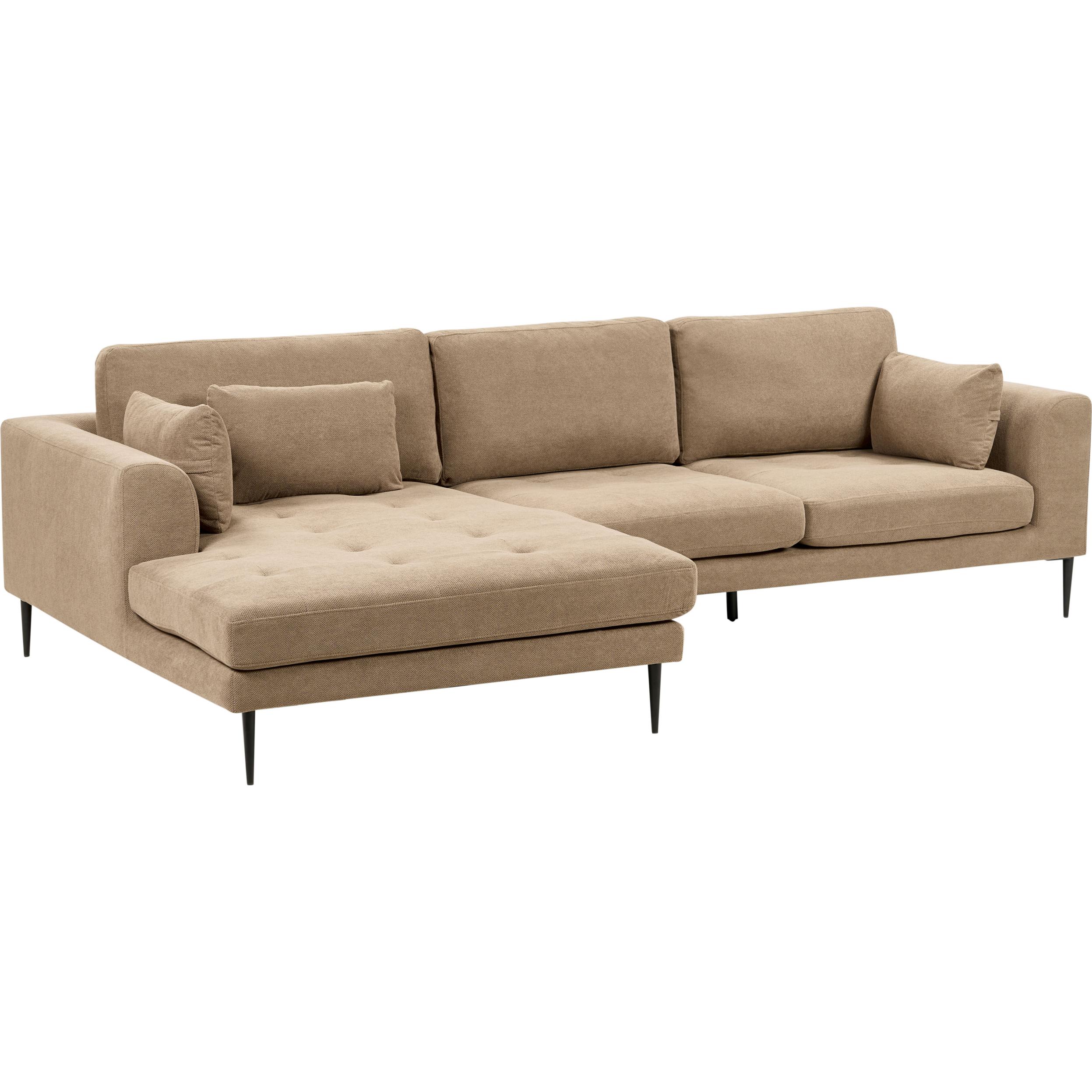 Beliani, Sofa, Flam (Ecksofa)