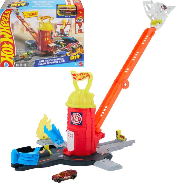 Productafbeelding 0 Hot Wheels City Super Feuerwehrwache