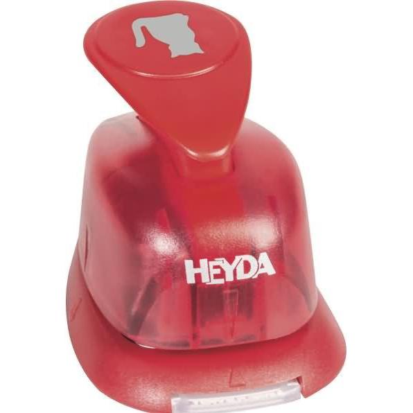 Heyda, Locher, Motivstanzer für Karton bis 220g/qm Katze klein 15x15mm