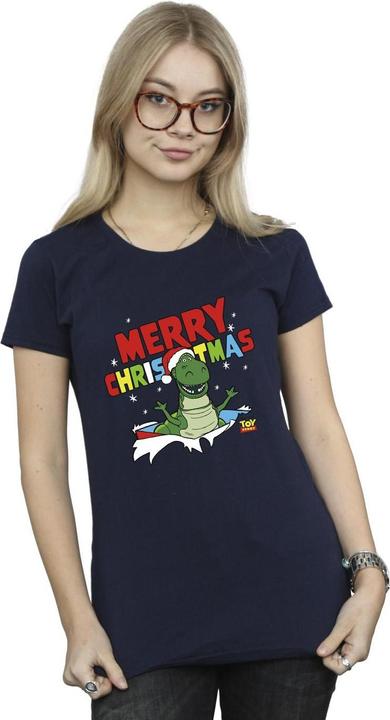 Produktbild Disney Toy Story Rex Christmas Burst TShirt (S)