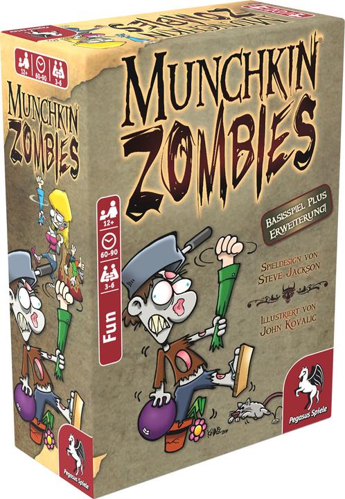 Produktbild Pegasus Munchkin Zombies 1+2 (Deutsch)