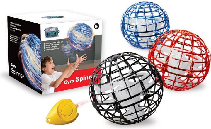 Actual product image Totally Tech Gyro Spinner Flying Ball