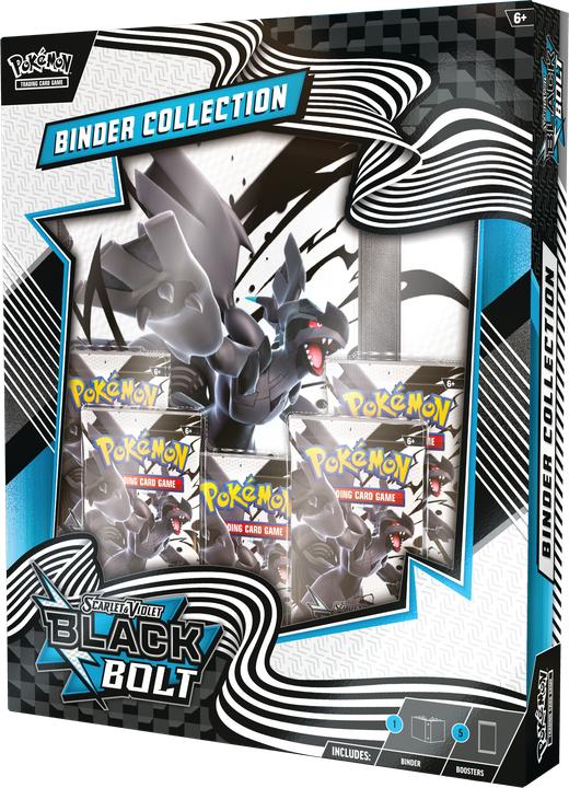 Produktbild Asmodée Scarlet & Violet: Black Bolt Binder Collection (Englisch, Box Set & Collection)
