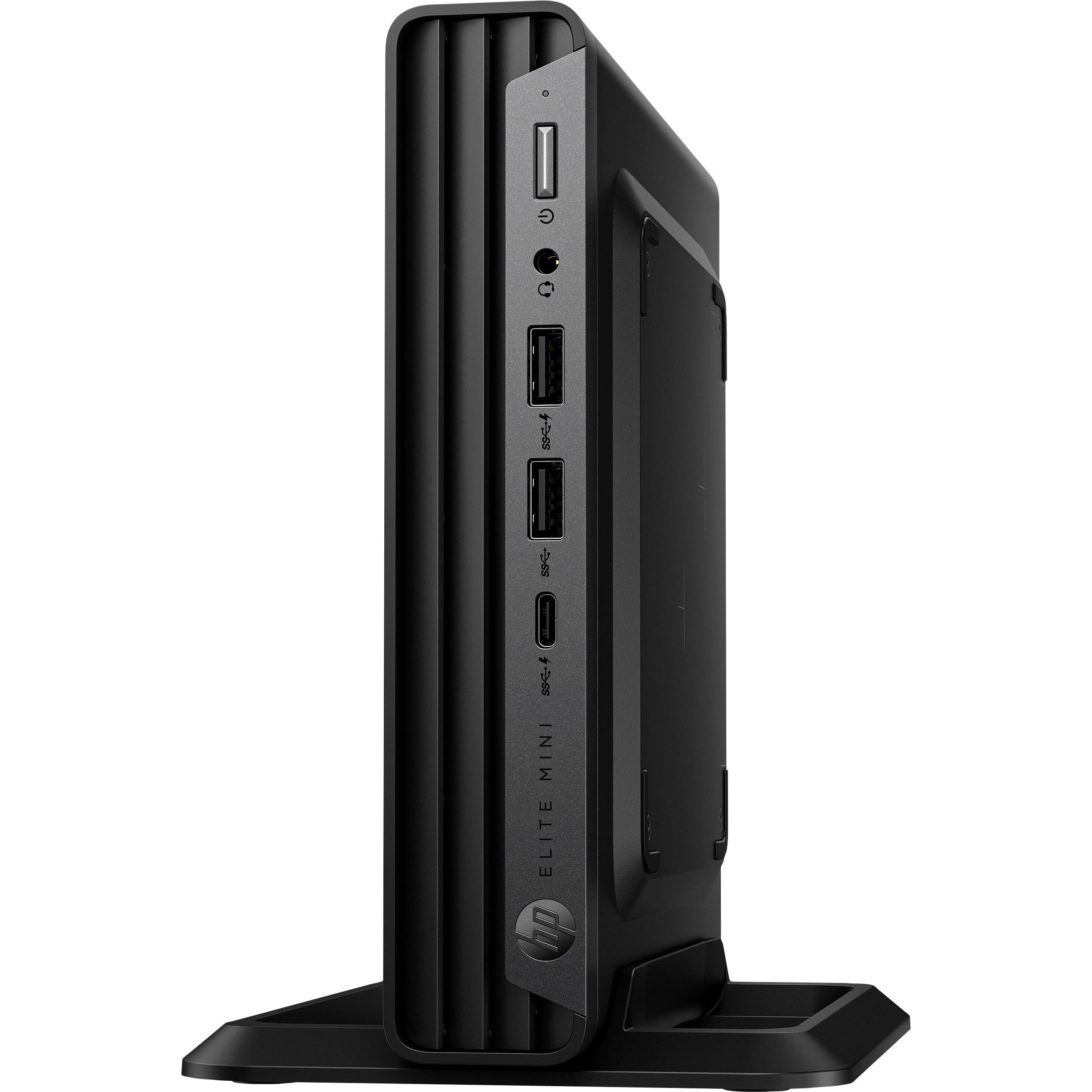 HP 805 G8 (AMD Ryzen 5 PRO 5650GE, 8 GB, 512 GB, AMD Radeon Graphics), PC, Schwarz