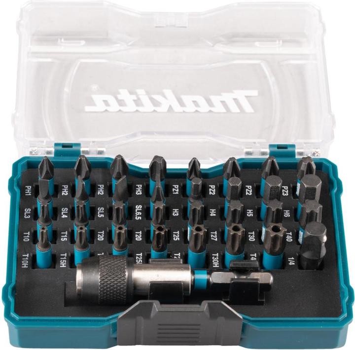 Productafbeelding Makita 33 dalių sukimo antgalių rinkinys Impact Black