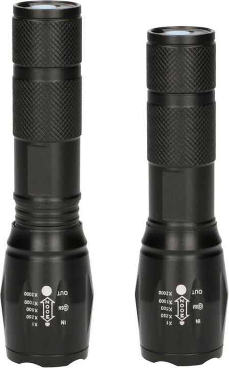 Actual product image Extralink EX.30707 flashlight Black Hand flashlight SMD LED (3.40 cm, 400 lm)
