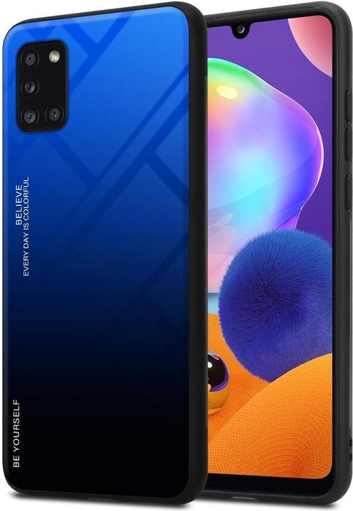 Actual product image Cadorabo TPU 2 colors glass cover (Samsung Galaxy A31)