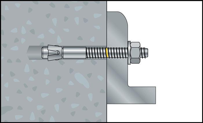 Produktbild Celo Blitzanker BA plus 12-110/10 Stahl, galv. verz. ETA-Zulassung, Option 7 (20 Stk.)