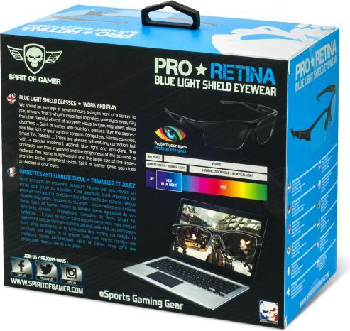 Produktbild Spirit Of Gamer Lunettes Pro Retina