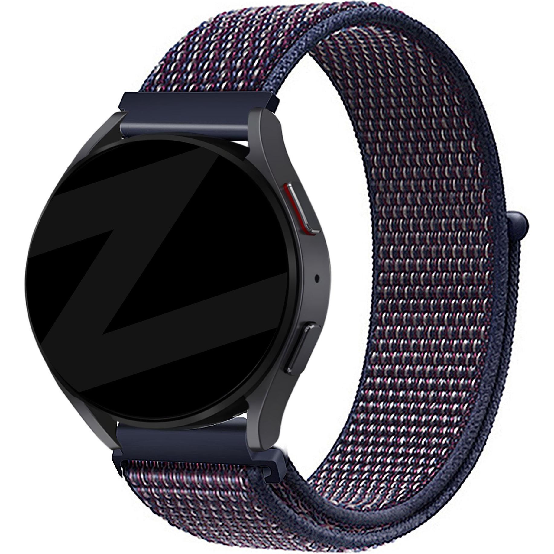Thumbnail - Bandz Nylon Loop-band (Nylon), Uhrenarmband, Blau, Violett