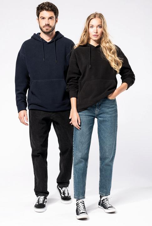 Immagine prodotto Kariban Felpa oversize con cappuccio in micropile riciclato (XXL)