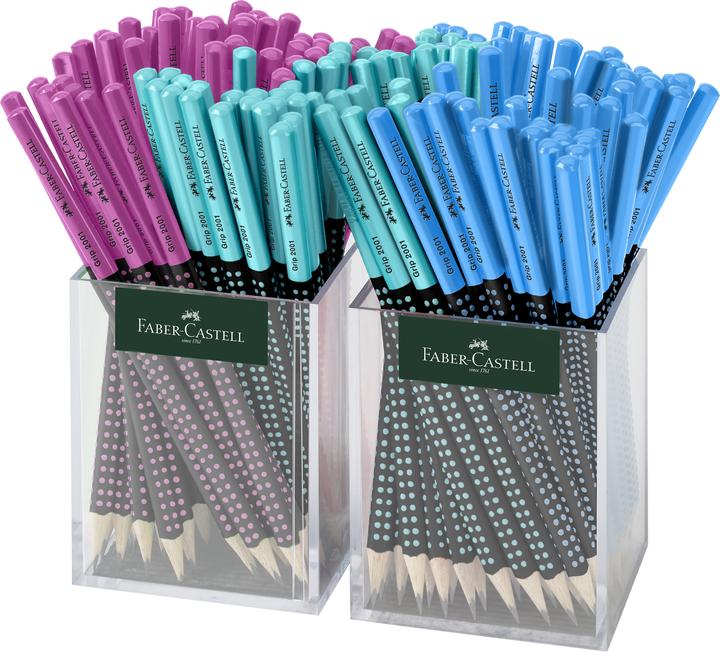 Produktbild Faber-Castell Bleistift GRIP 2001 TWO TONE, im K”cher (HB, 144 x)