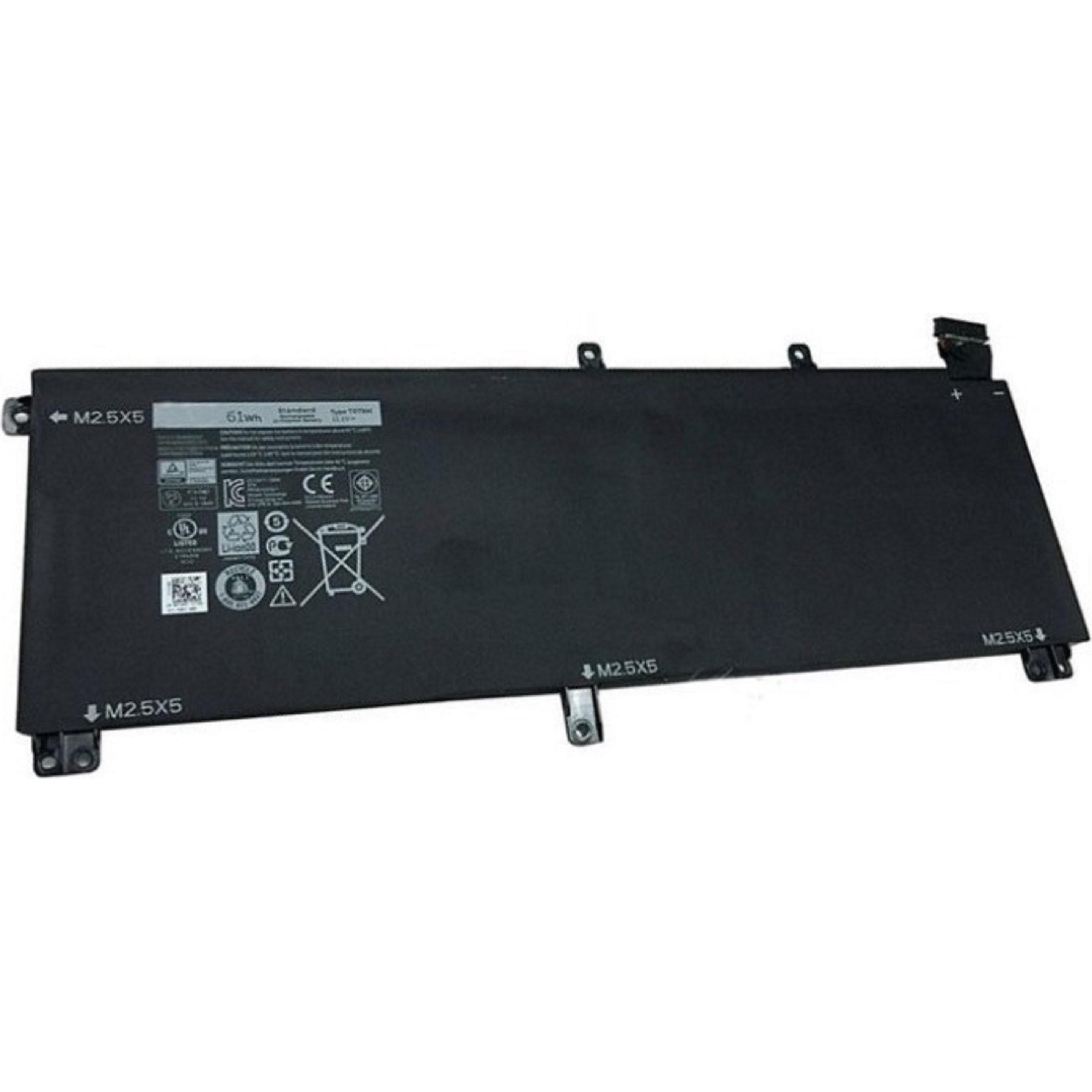 Dell Original Akku für 245RR (5400 mAh), Notebook Akku, Schwarz