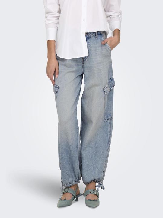Produktbild Only ONLPERNILLE Hohe Taille Weiter Beinschnitt Jeans Jeans mit weitem Bein (27)