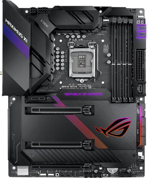 Image du produit ASUS Code ROG Maximus XI (LGA 1151, Intel Z390, ATX)
