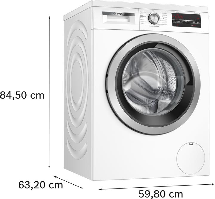 Produktbild Bosch Hausgeräte WUU28T10CH (9 kg, Links)