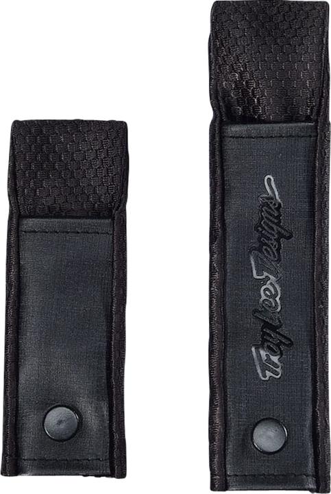 Troy Lee Designs SE5 Carbon Chinstrap Covers, black, M/L