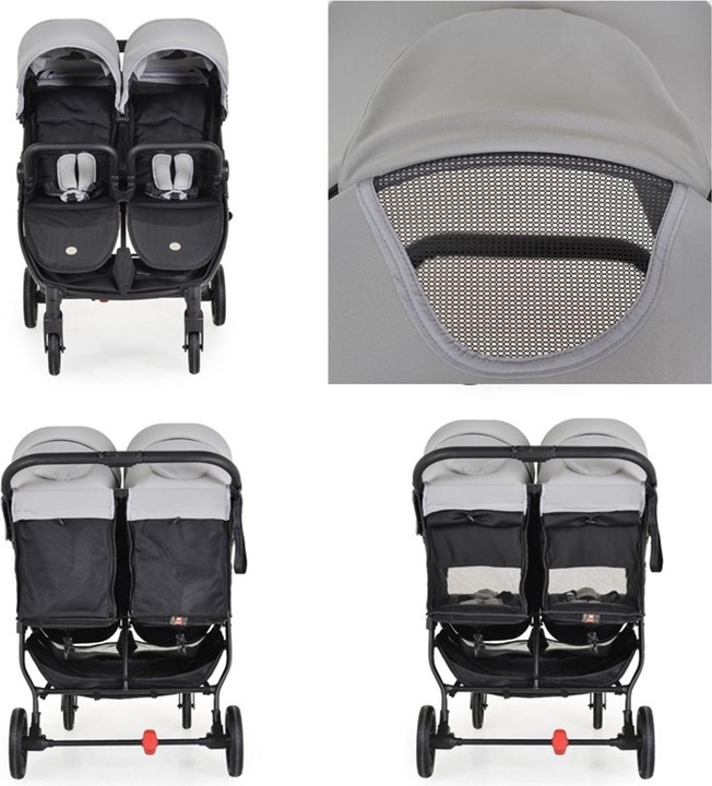 Produktbild Cangaroo Zwillingskinderwagen 2Gether