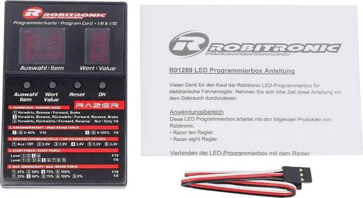 Actual product image Robitronic Charger AC Expert LD 60 LiPo 2-4s 6A 60W
