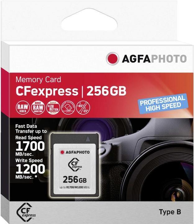AGFAPHOTO CFexpress (256 GB, CFexpress Typ B)