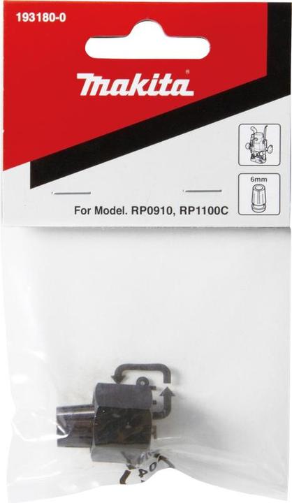 Immagine prodotto Makita Pinza di serraggio 6 mm completa ( 193180-0 ) - per fresatrice RP 1110 CJFA