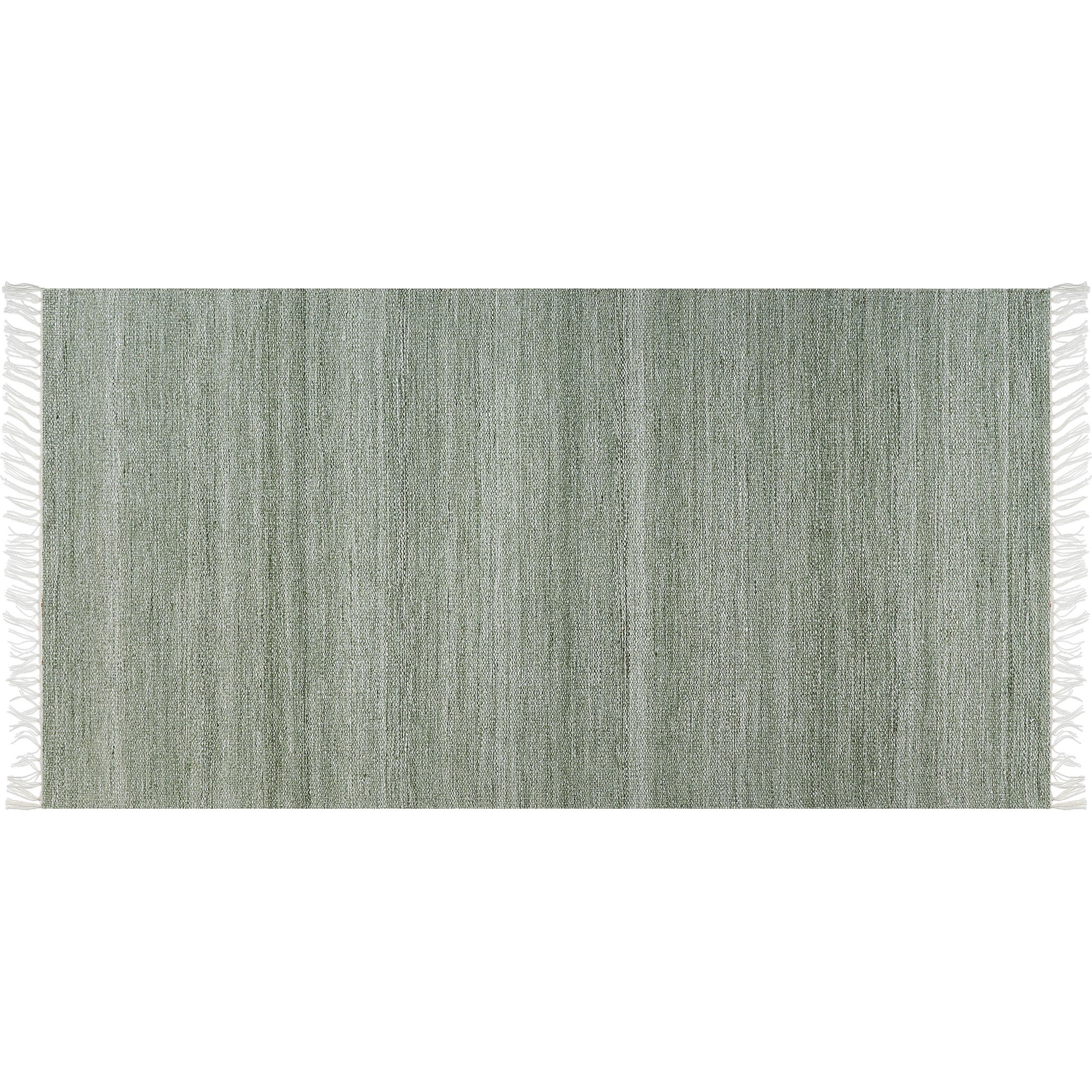 Beliani, Teppich, Teppich 80 x 150 cm hellgrün MALHIA Lumarko. (80 x 150 cm)