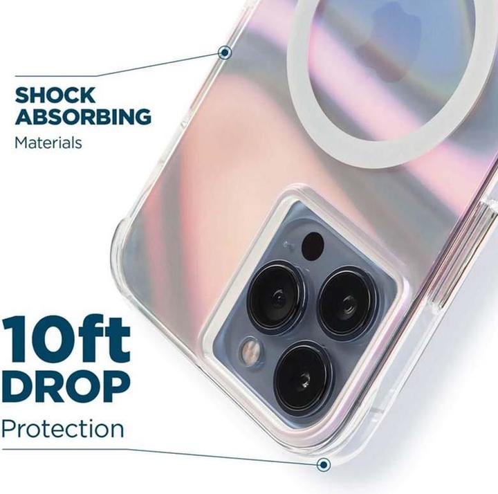 Immagine prodotto Case-Mate Bolla di sapone MagSafe - Custodia per iPhone 14 Pro Max (iridescente) (Apple iPhone 14 Pro Max)