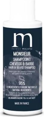 Immagine prodotto Patrice Mulato Mulato Mul Monsieur Shampoo For Hair And Beard 50ml (50 ml, Shampoo liquido)