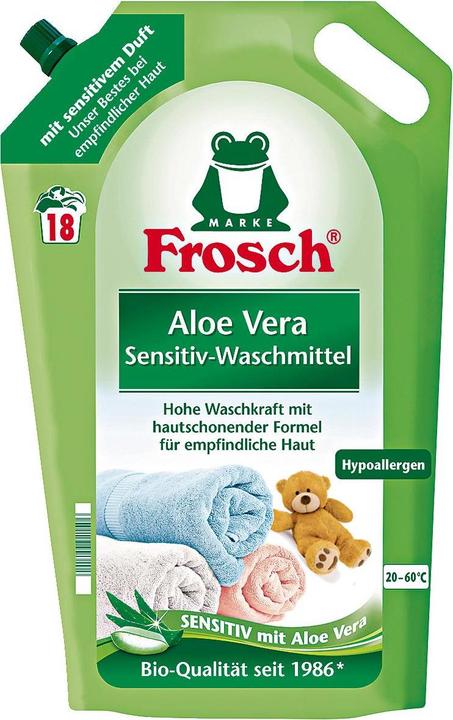 Produktbild Frosch Aloe Vera (18 Waschgänge, Flüssig)